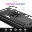 Vaku ® Samsung Galaxy M30S Hawk Ring Shock Proof Cover with Inbuilt Kickstand