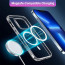 Vaku Luxos ® For Apple iPhone 13 / 13 Mini / 13 Pro / 13 Pro Max MagPro Clear Case [ Only Back Cover ]