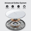 eller sante ® 15W Wireless Charger Oxford Series Fast Charging pad PD & Qi-Certified with Type C Cable