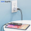 Dr Vaku® Duovot 40W PD Dual Port GaN Charger Type C Adapter for iPhone 16/16 Plus/16 Pro/16 Pro Max, 15/14/13/12 Series, Samsung & All Android Devices USB-C Fast Charger