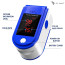 eller santé ® Pulse Oximeter Fingertip, Multipurpose Digital Monitoring Pulse Meter Rate & SpO2 with LED Digital Display [Battery included] - Blue