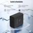 Dr Vaku® ROGUE 45W PD GaN Charger Type C Adapter for iPhone 16/16 Plus/16 Pro/16 Pro Max, 15/14/13/12 Series, Samsung & All Android Devices USB-C Fast Charger