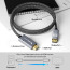 Vaku Luxos ® HOLOLINK DisplayPort to HDMI Cable 2M | Stunning 4K@60Hz | Tough Nylon Braided