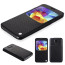 Baseus ® Samsung Galaxy S5 Finder Dot Design S-View Faux Leather Flip Case Flip Cover
