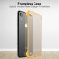 VAKU ® For Apple iPhone XR Rimless Semi Transparent Cover (Ring not Included)