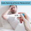 DR VAKU® Digital Thermometer for Adults & Babies Fast Oral & Underarm Temperature Measurement Celsius & Fahrenheit Water-Resistant