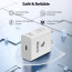 Original 25W Samsung Charger + Type C to Type C Cable Combo | 5X Speed | PD 3.0 Safe