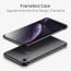 VAKU ® Apple iPhone XR Frameless Semi Transparent Cover (Ring not Included)