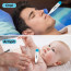 DR VAKU® Digital Thermometer for Adults & Babies Fast Oral & Underarm Temperature Measurement Celsius & Fahrenheit Water-Resistant