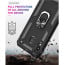 Vaku ® Samsung Galaxy M20 Hawk Ring Shock Proof Cover with Inbuilt Kickstand