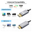 Vaku Luxos ® HOLOLINK DisplayPort to HDMI Cable 2M | Stunning 4K@60Hz | Tough Nylon Braided