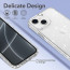 Vaku Luxos ® Apple iPhone 13 Star Struck Series Transparent Protective Hard Back Cover [ Only Back Cover ]