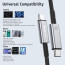 Vaku Luxos® BLAZE 1.5M 240W USB4 Type-C to Type-C Data Cable, Thunderbolt-4 40Gbps High-Speed Data Transfer, Upto 8K@60Hz Type C Display Compatible with iPhone 16, 15, Galaxy S25, S24, S23, Tablet, Laptop, eGPU