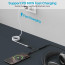 Vaku Luxos® DigiCoder 2in1 Type C to 3.5 mm Jack + Type C Charging & Digital Audio 24-bit DAC 3.5mm Connector Aux Cable, Headphone, Earphone Converter Splitter for Samsung, Oneplus, iPhone