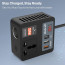 DR VAKU® VoltDrive Neo 5in1 200 Watt Car Laptop Charger Fast Charging/Car Power Inverter Portable,12V DC to 220V AC Socket Converter (1x 3Pin Plug, 2X USB, 1x 30W PD) for Laptop, Mobile & Others