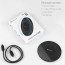 eller sante  ® 15W Wireless Charger Waverex Series Fast Charging pad PD & Qi-Certified with Type C Cable