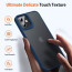 VAKU ® For Apple iPhone 12 Mini Frosted Armor Case + Vibrant Color Buttons Back Cover
