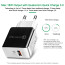 Vaku ® 3 in 1 Wireless 10W Fast-Charging QI Wireless Charging Dock Station for Apple iPhone, Apple Watch & Airpods With QC 3.0 Fast Charging Plug (FREE)