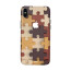 Vaku ® Apple iPhone X / XS 3D Wooden Puzzle Designer Print Back Cover