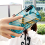 VAKU ® Samsung Galaxy A7 (2018) Quin Marble Series Ultra-Shine Luxurious Tempered Finish Silicone Frame Thin Back Cover