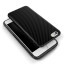 Vaku ® Apple iPhone 6 / 6S Carbon Fiber Finish Gel Grip Cover + Heat Air Holes Defender Case Back Cover