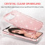 Vaku Luxos ® 2In1 Combo Apple iPhone 13 Pro Star Struck Series Transparent Protective Hard Back Cover with 3D Tempered Glass