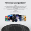 Vaku ® 15W Wireless Charger Waverex Series Fast Charging pad PD & Qi-Certified with Type C Cable