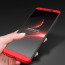 FCK ® Vivo V7 Plus 3 IN 1 360 Series PC Case  Dual-Colour Finish 3-in-1 Ultra-thin Slim Front Case + Back Cover