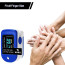 Vaku Luxos ® Fingertip Pulse Oximeter, Multipurpose Digital Monitoring Pulse Meter Rate & SpO2 with LED Digital Display