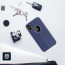 Vorson ® For Apple iPhone X / XS Lexza Series Double Stitch Leather Shell with Metallic Logo Display Back Cover