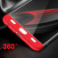 FCK ® OPPO F1S 5 IN 1 360 Series PC Case  Dual-Colour Finish 3-in-1 Ultra-thin Slim Front Case + Back Cover + Tempered Glass