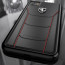 Ferrari ® Apple iPhone 7 Official 488 GTB Logo Double Stitched Dual-Material Pure Leather Back Cover