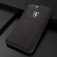 Ferrari ® Apple iPhone 8 Official 488 GTB Logo Double Stitched Dual-Material Pure Leather Back Cover