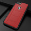 Ferrari ® Apple iPhone 7 Official 488 GTB Logo Double Stitched Dual-Material Pure Leather Back Cover