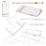 Rock ® Apple iPhone 6 / 6S Royle II Ultra-thin Dual Metal Finish Translucent Soft / Silicon Case