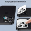 Vaku ® Apple iPhone 16 Pro Metal Camera Lens Protector Anti Scratch HD Clear Case Friendly Tempered Glass Camera Cover