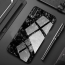 VAKU ® Samsung Galaxy A50 Glossy Marble with 9H hardness tempered glass overlay Back Cover