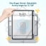 Vaku Luxos ® Apexen 360 Degree Apple iPad Pro 11 inch (M4) Back Flip Stand Cover with Pencil Holder 6-Way Adjustable Slim Shockproof Protective Case