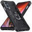 Vaku ® OnePlus Nord 2 Knight Armor Ring Shock Proof Cover with Inbuilt Kickstand