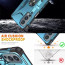Vaku ® OnePlus Nord 2 Knight Armor Ring Shock Proof Cover with Inbuilt Kickstand