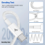 DR VAKU ® 100W Type-C to Type-C Braided Cable 2M Fast Charging & High-Speed Data Transfer for iPhone, MacBook, iPad, Samsung, Laptop, Monitor & Other USB-C Devices