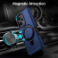 Vaku ® Xiaomi Redmi Note 12 5G Astor Military Grade Armor Protective Case with Ring Bracket Kickstand Back cover