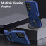Vaku ® Oppo A58 Astor Military Grade Armor Protective Case with Ring Bracket Kickstand Back cover