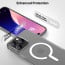 Vaku Luxos ® Apple iPhone 16 Pro Max Glassy Certified Mag-Safe Clear TPU Shockproof Scratch Resistant, Slim, Thin, Military-Grade Protection Back Cover