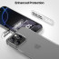 Vaku Luxos ® Apple iPhone 16 Pro Max Glassy Series Clear TPU Shockproof Scratch Resistant, Slim, Thin, Military-Grade Protection Back Cover