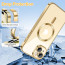 Vaku ® Apple iPhone 15 Plus Luxury Electroplated Magnetic Magsafe Camera Protection TPU Back Cover Case