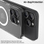 eller santé ® Apple iPhone 16 Pro Max Pureview MagPro Series Clear TPU Shockproof Scratch Resistant, Military-Grade Protection Back Cover