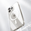 Vaku Luxos ® Apple iPhone 14 Pro Glassy Magsafe Series Clear TPU Shockproof Scratch Resistant Slim Protective Cover [ Only Back Cover ]