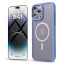 Vaku Luxos ® 2In1 Combo Apple iPhone 14 Pro Translucent MagPro Armor Protective Camera Case Back Cover with 3D Tempered Glass
