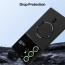 Vaku ® Samsung Galaxy S23 Ultra Silicon Polarized Texture Full Lens Protection Lens Protection Back Cover Case